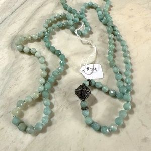 Precious stones necklace